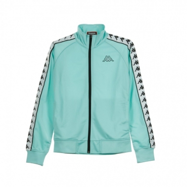 TRACK JACKET BANDA WANNISTON SLIM TURQUOISE/WHITE/BLACK