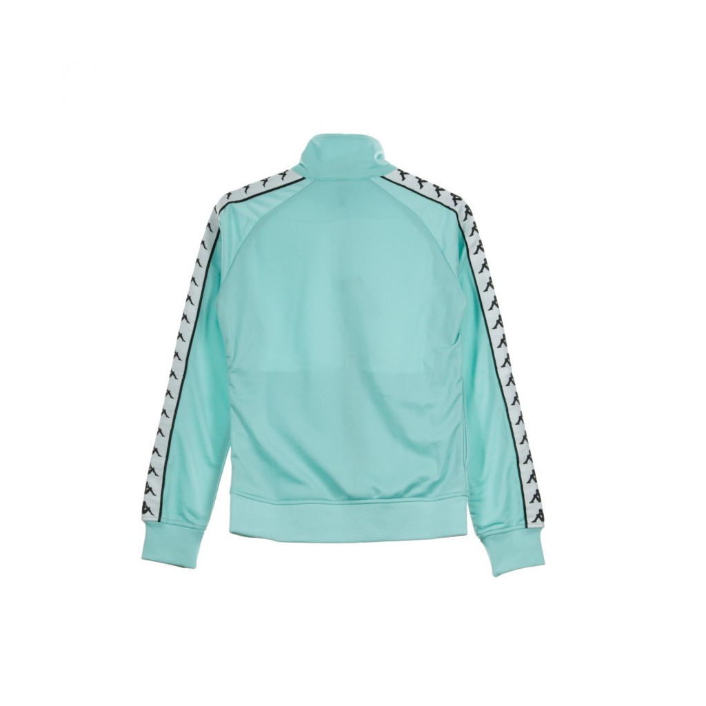 TRACK JACKET BANDA WANNISTON SLIM TURQUOISE/WHITE/BLACK