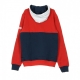 FELPA CAPPUCCIO MEETING NAVY/RED