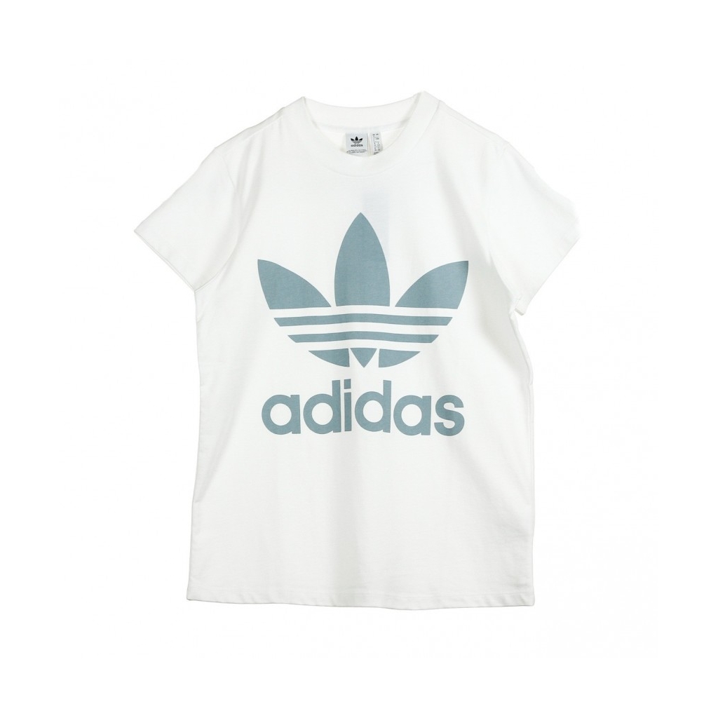 MAGLIETTA BIG TREFOIL TEE WHITE/ASH GREY