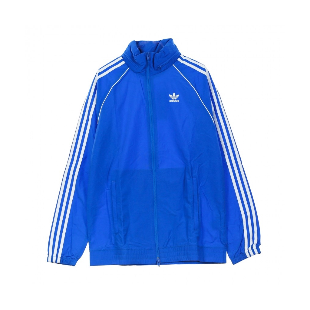 blue adidas windbreaker