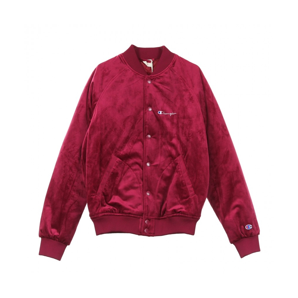 BOMBER BOMBER JACKET BURGUNDY