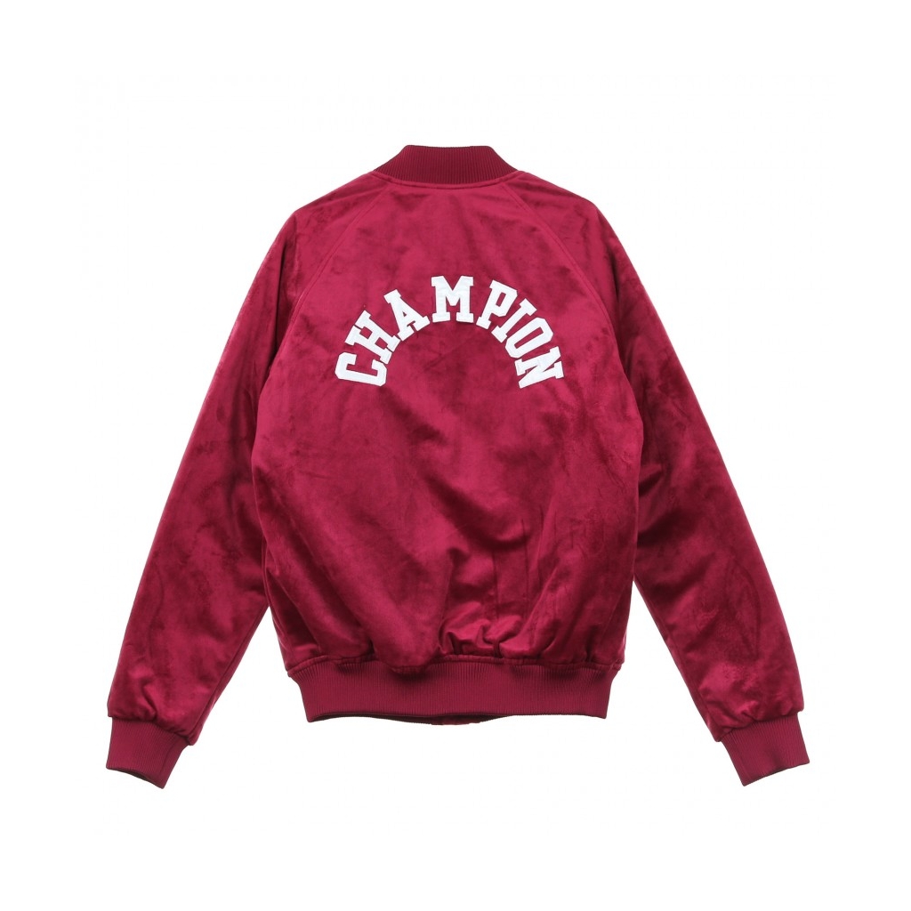 BOMBER BOMBER JACKET BURGUNDY