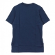 MAGLIETTA OUTLINE TEE COLLEGIATE NAVY