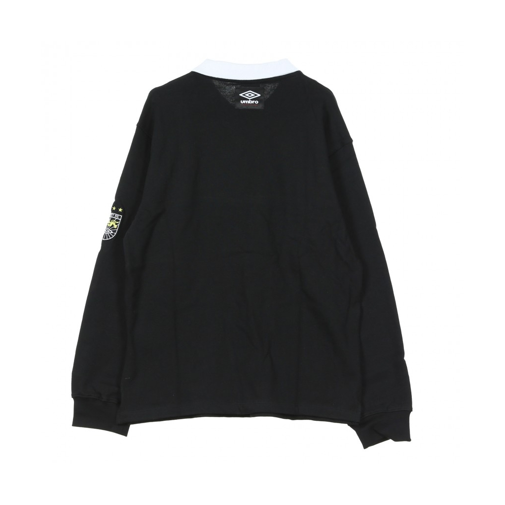 POLO SWEET X UMBRO L/S BLACK