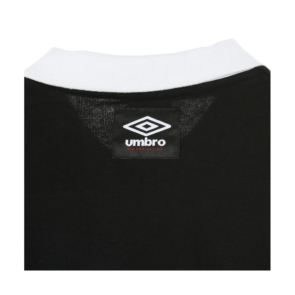 POLO SWEET X UMBRO L/S BLACK