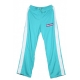 PANTALONE TUTA CL R SNAP TP SOLID TEAL