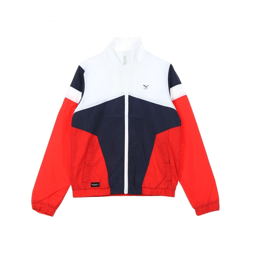 WINDBREAKER GETTY JACKET NAVY/RED