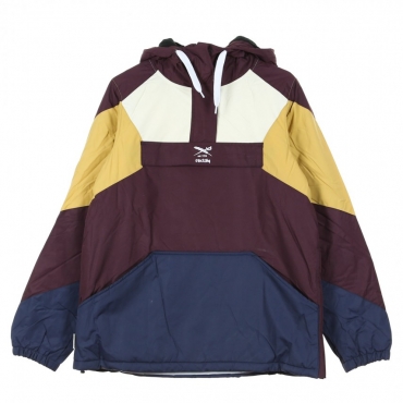 ANORAK COLOR UP BREAKER AUBERGINE