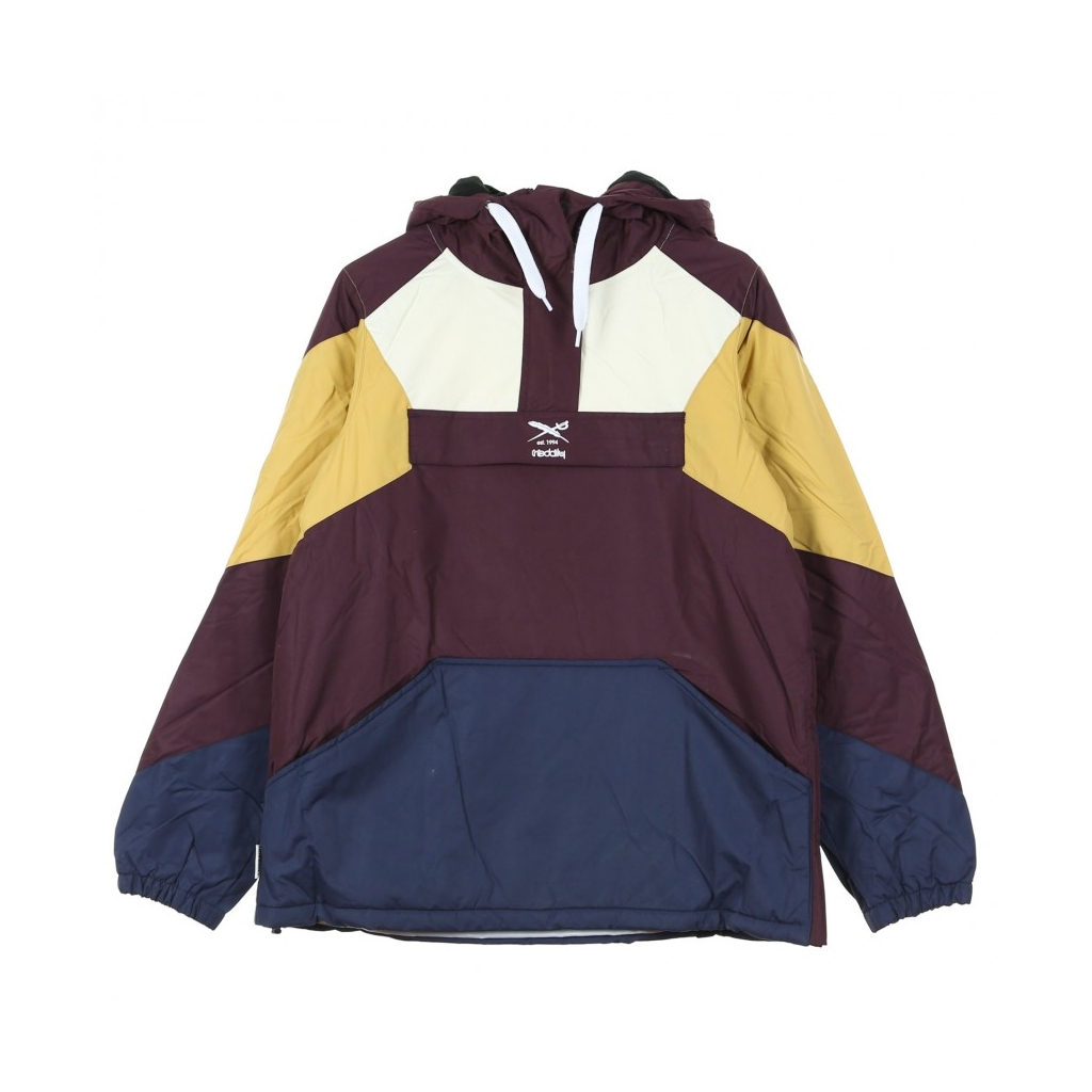 ANORAK COLOR UP BREAKER AUBERGINE