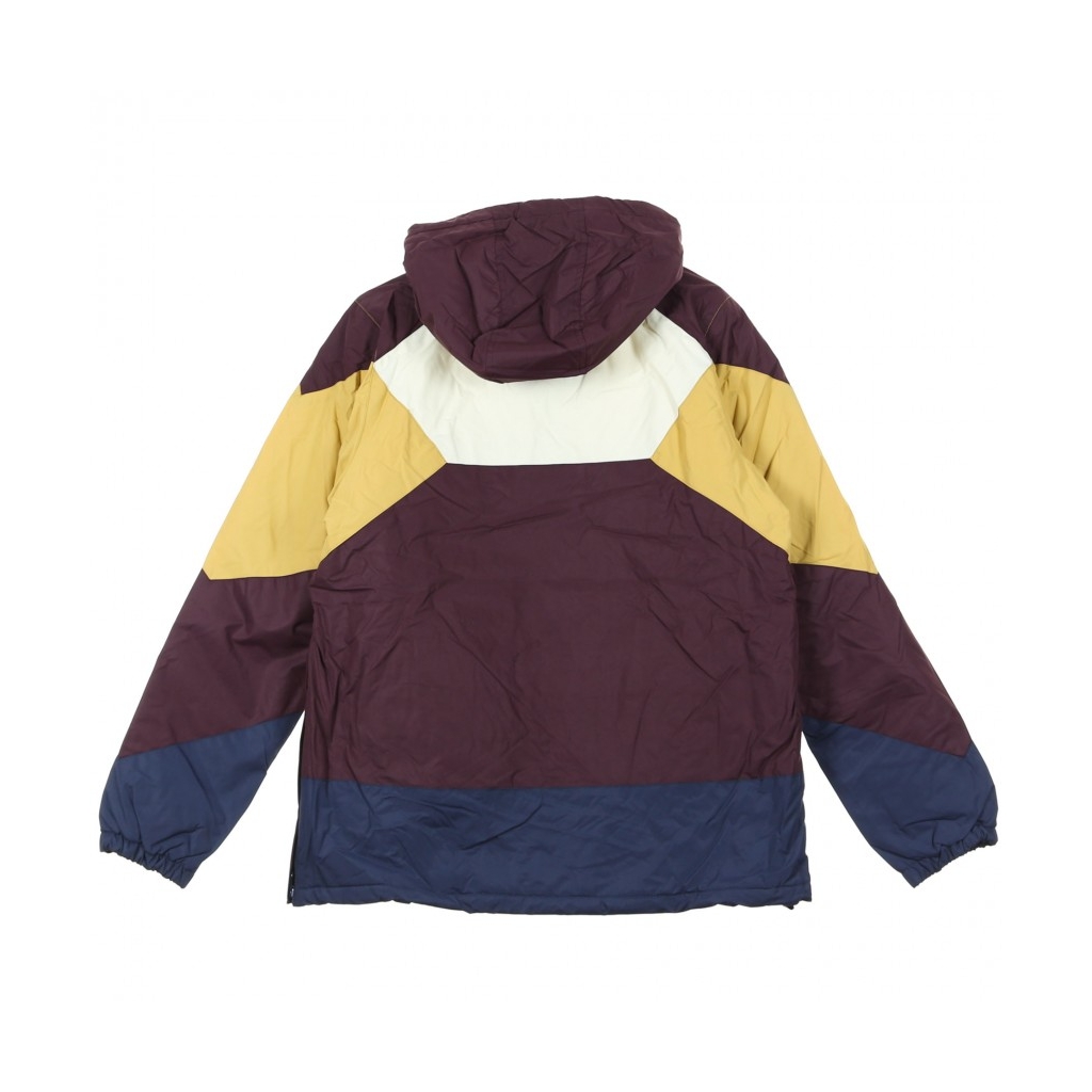 ANORAK COLOR UP BREAKER AUBERGINE