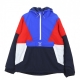 ANORAK ZIEHEN PULL UP NAVY RED