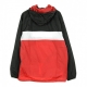 WINDBREAKER BLOCKED BLACK/RED