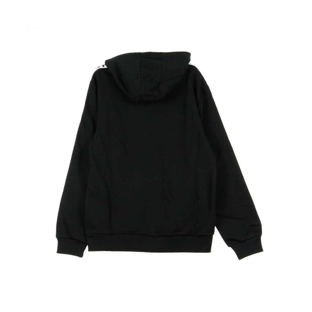 FELPA CAPPUCCIO DAVID TAPED HOODIE BLACK