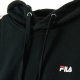 FELPA CAPPUCCIO DAVID TAPED HOODIE BLACK