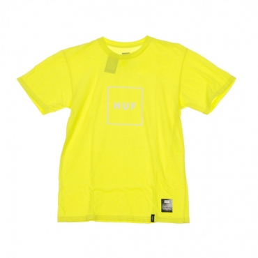 MAGLIETTA ESSENTIALS BOX LOGO AURORA YELLOW