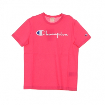 MAGLIETTA CREWNECK TEE AZALEA