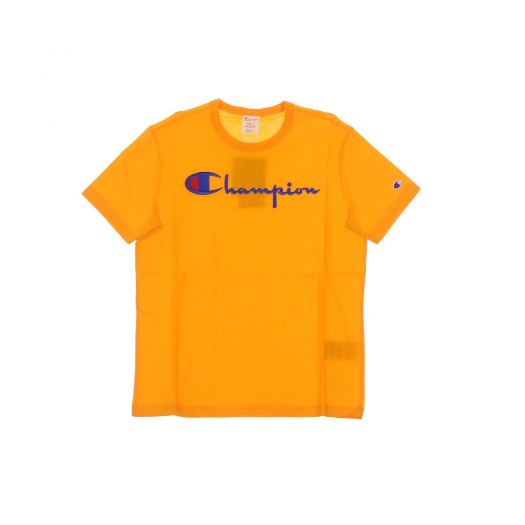 MAGLIETTA CREWNECK TEE LIGHT ORANGE