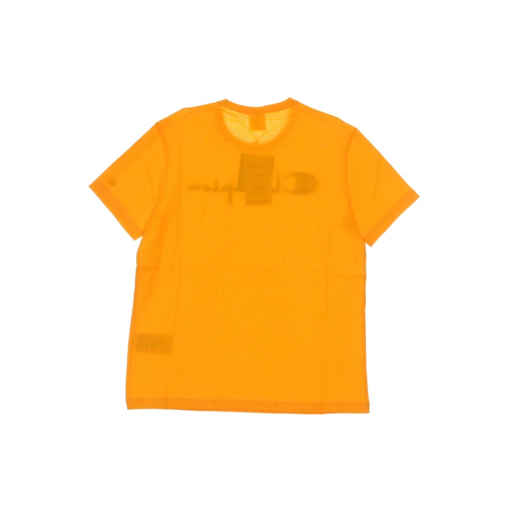 MAGLIETTA CREWNECK TEE LIGHT ORANGE