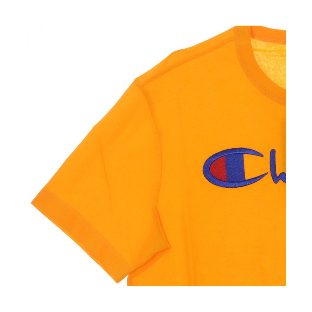 MAGLIETTA CREWNECK TEE LIGHT ORANGE