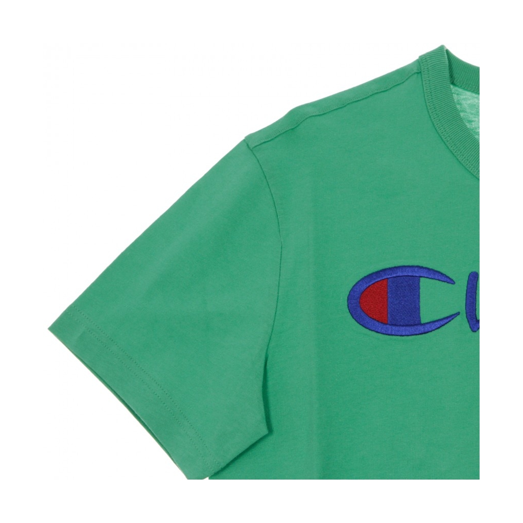 MAGLIETTA CREWNECK TEE LIGHT GREEN