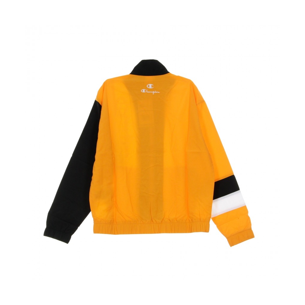 MAGLIETTA FULL ZIP TOP LIGHT ORANGE/BLACK/WHITE