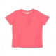 CREWNECK TEE ROSA T-SHIRT