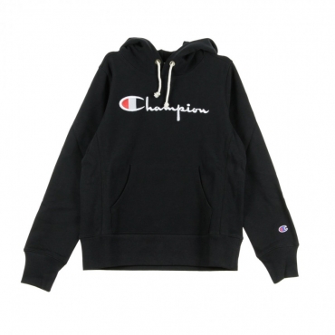 FELPA CAPPUCCIO HOODED SWEATSHIRT BLACK