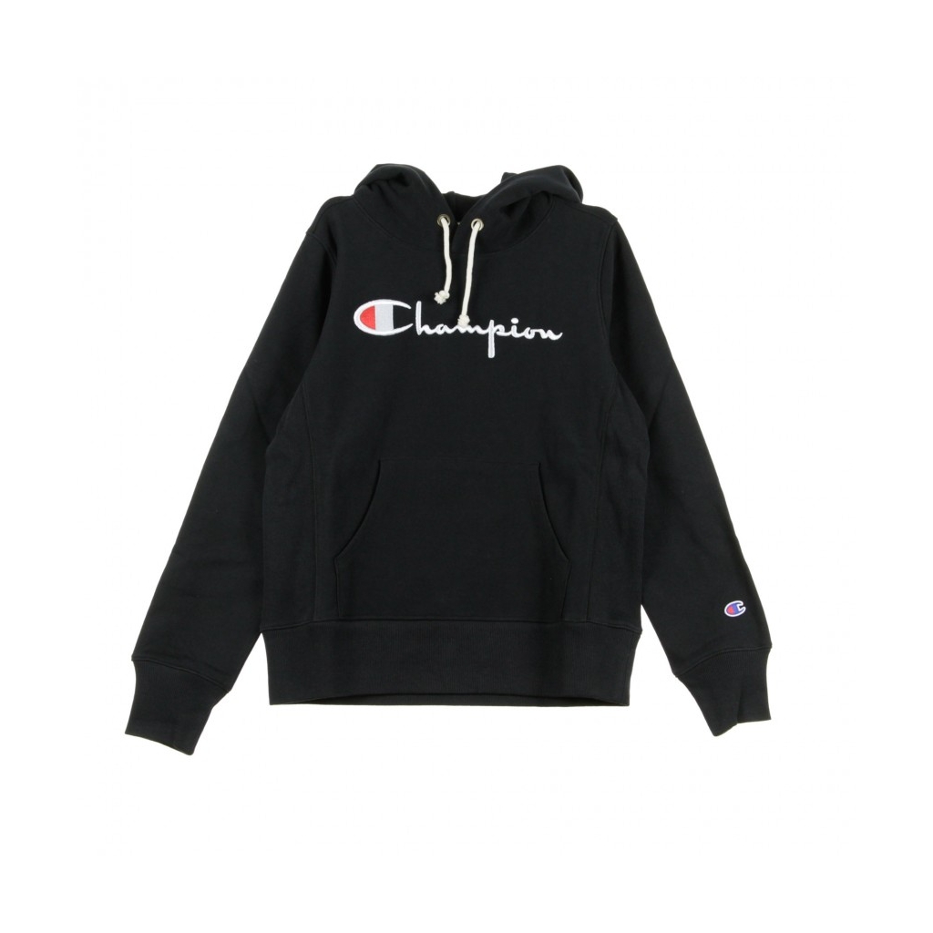 FELPA CAPPUCCIO HOODED SWEATSHIRT BLACK