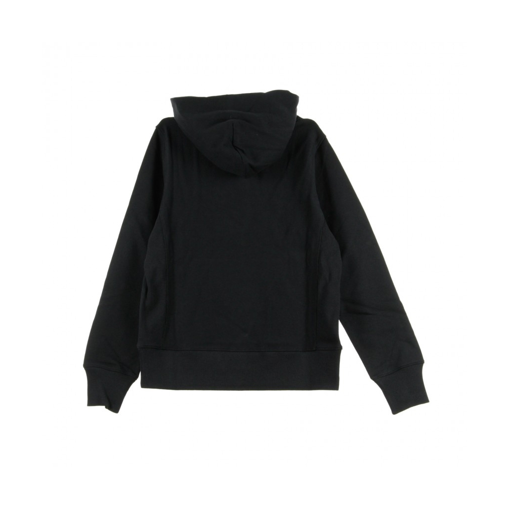 FELPA CAPPUCCIO HOODED SWEATSHIRT BLACK