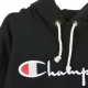 FELPA CAPPUCCIO HOODED SWEATSHIRT BLACK