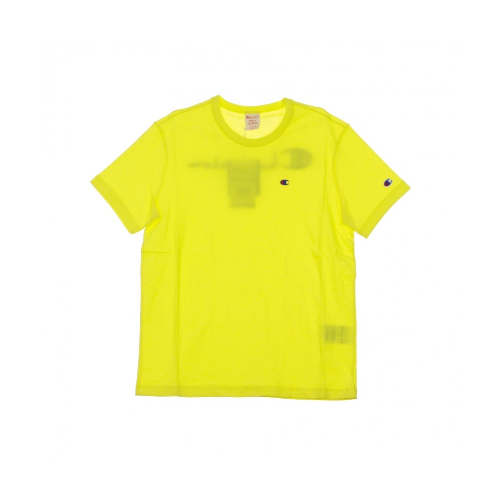 MAGLIETTA CREWNECK TEE YELLOW