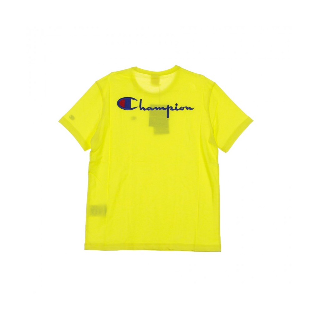 MAGLIETTA CREWNECK TEE YELLOW