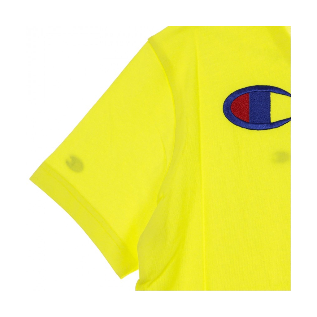 MAGLIETTA CREWNECK TEE YELLOW