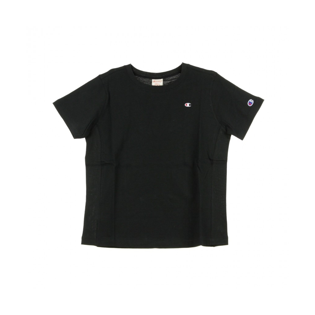 MAGLIETTA CREWNECK TEE BLACK