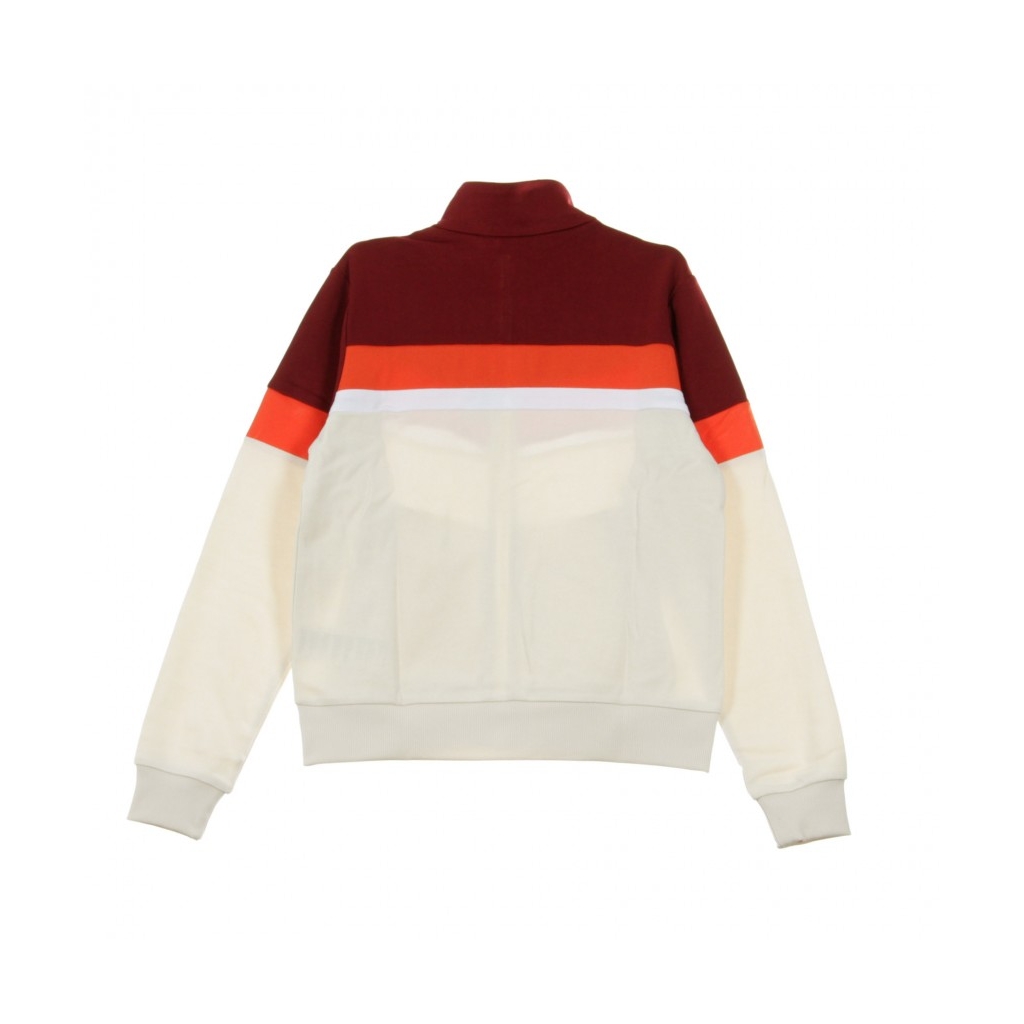 TRACK JACKET NANTALE RHUBARB/GREY/FIESTA ORANGE/BRIGHT WHITE