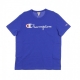 MAGLIETTA CREWNECK TEE BLUE INK