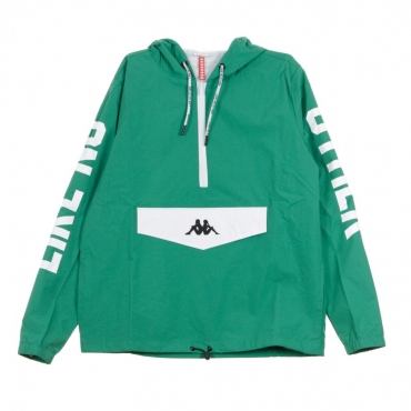 GIACCA A VENTO ANORAK AUTHENTIC BASPAR GREEN/WHITE