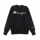 CREWNECK SWEATSHIRT BLACK SWEATSHIRT