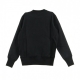 FELPA GIROCOLLO CREWNECK SWEATSHIRT BLACK