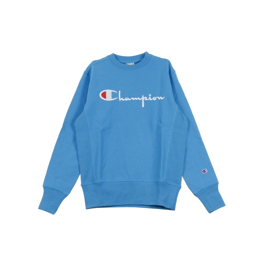 FELPA GIROCOLLO CREWNECK SWEATSHIRT LIGHT BLUE