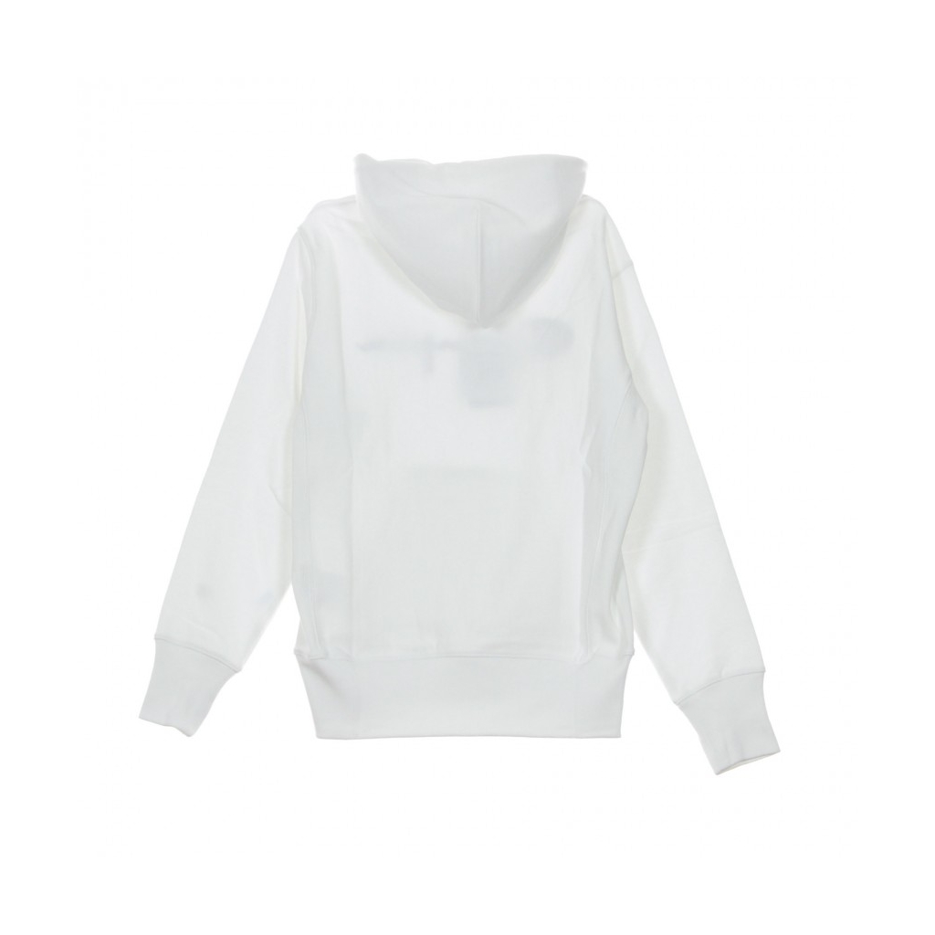 FELPA CAPPUCCIO HOODED SWEATSHIRT WHITE