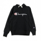 FELPA CAPPUCCIO HOODED SWEATSHIRT BLACK