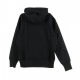 FELPA CAPPUCCIO HOODED SWEATSHIRT BLACK