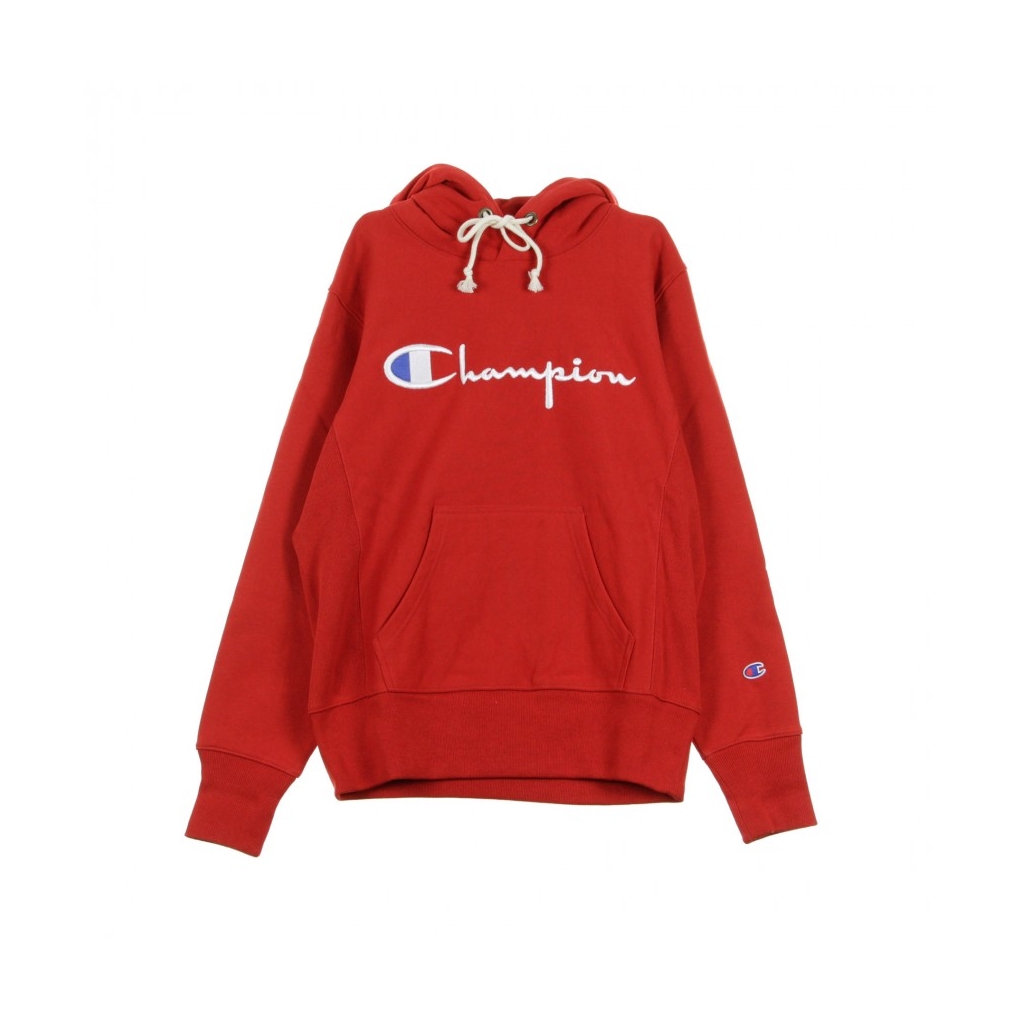 FELPA CAPPUCCIO HOODED SWEATSHIRT RED