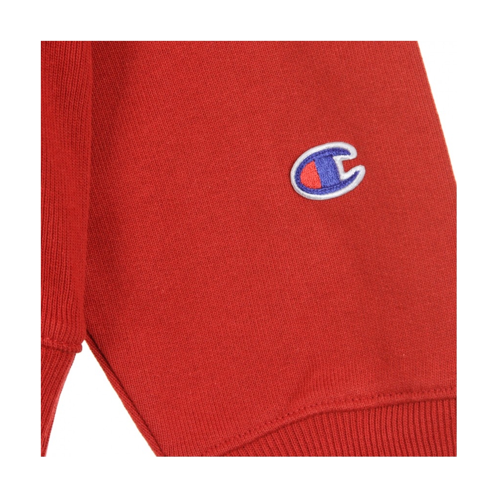 FELPA CAPPUCCIO HOODED SWEATSHIRT RED