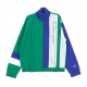 TRACK JACKET FULL ZIP TOP GREEN / BLUE / WHITE