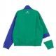 TRACK JACKET FULL ZIP TOP GREEN/BLUE/WHITE