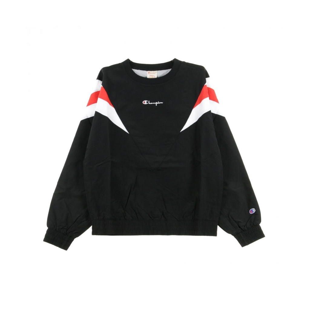 FELPA GIROCOLLO CREWNECK SWEATER BLACK/WHITE