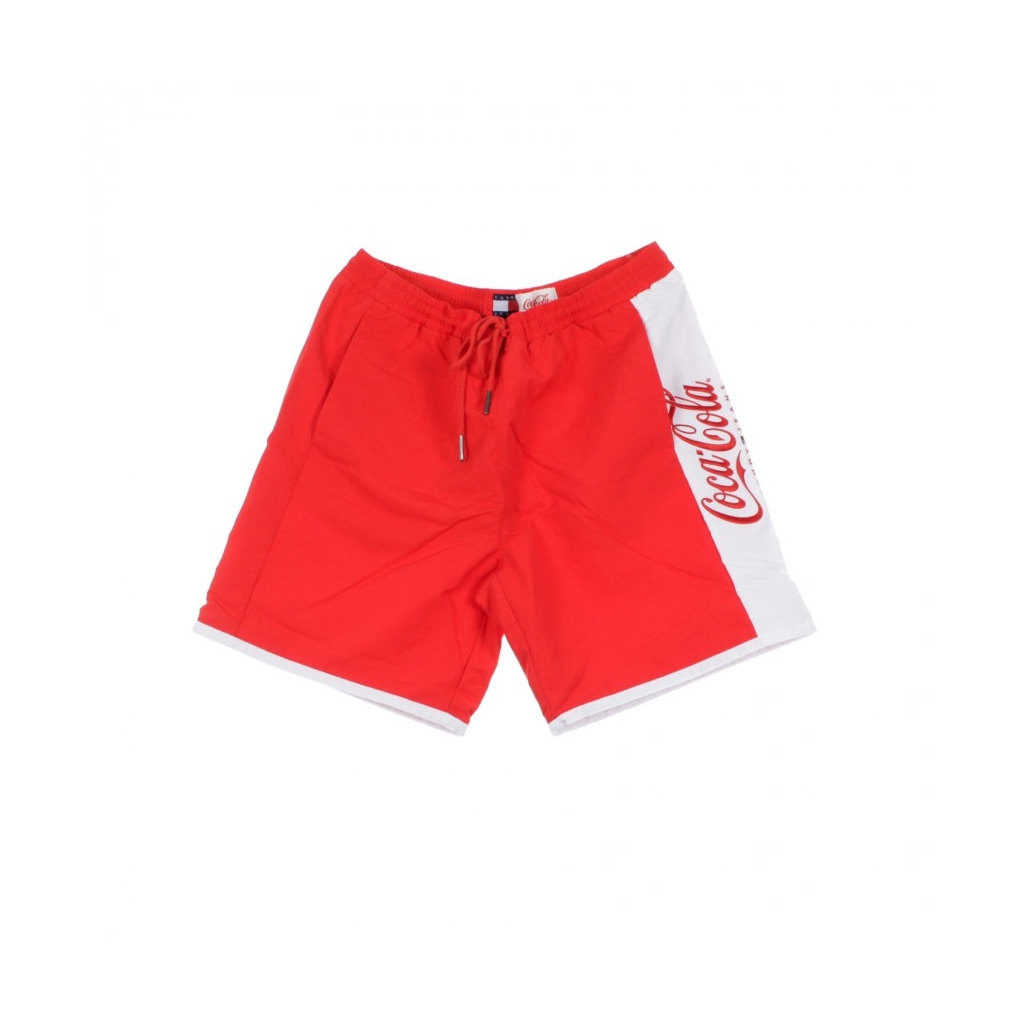 COSTUME TOMMY X COCA COLA SHORT RED/BRIGHT WHITE